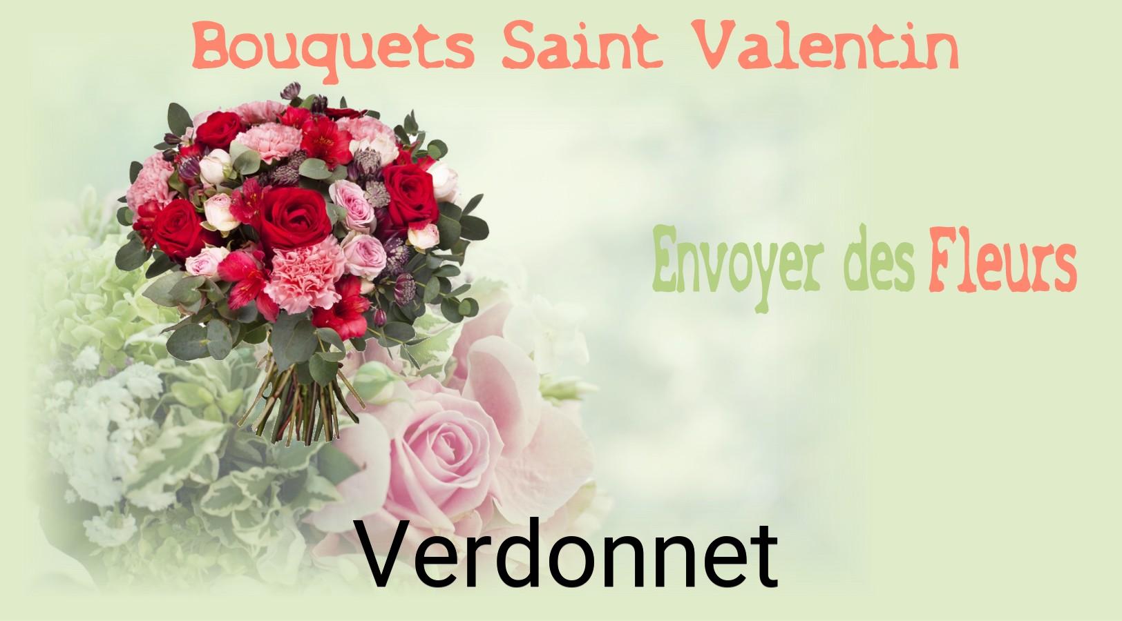 Roses de Saint-Valentin livrées à Verdonnet